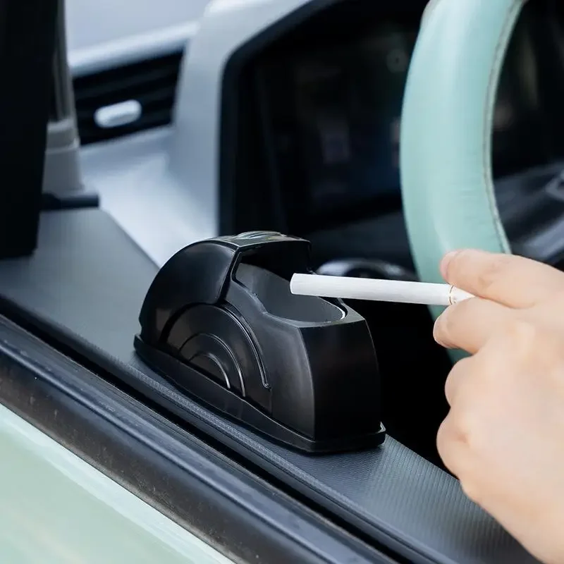 Portable Car Ashtray with Lid