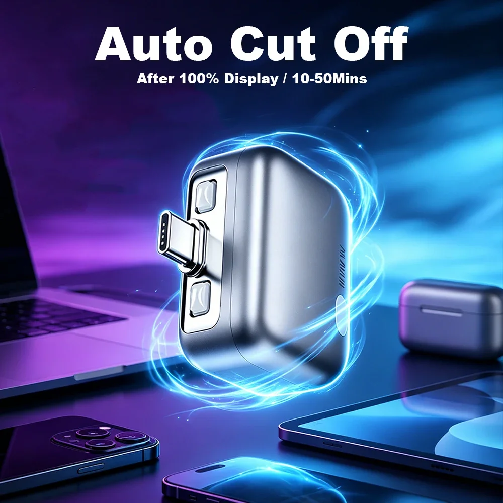 140W Universal Auto Disconnect Charger Adapter Type-C