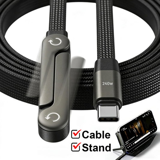2-in-1 C to C Ultra Fast Charging Cable-240Watt