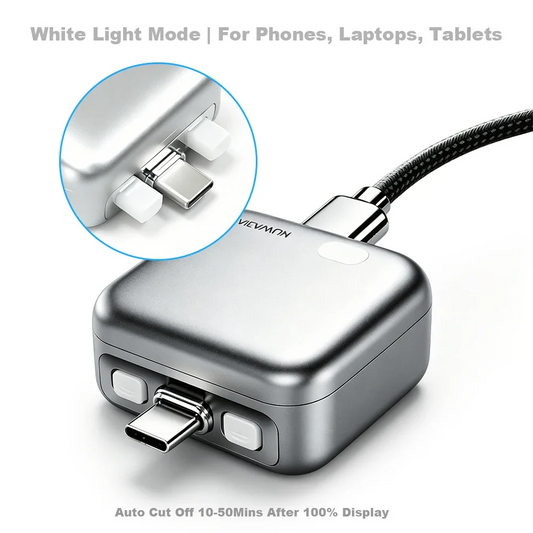 140W Universal Auto Disconnect Charger Adapter Type-C
