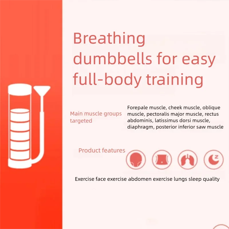 Deep Breathing Trainer Lightweight Practical Abdominal Exerciser