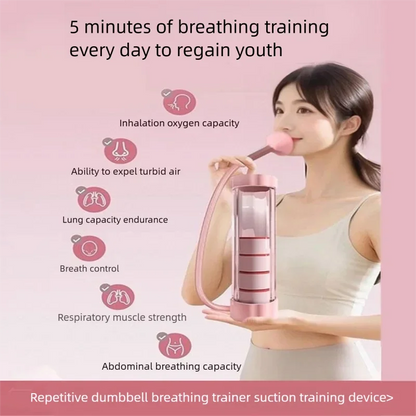 Deep Breathing Trainer Lightweight Practical Abdominal Exerciser