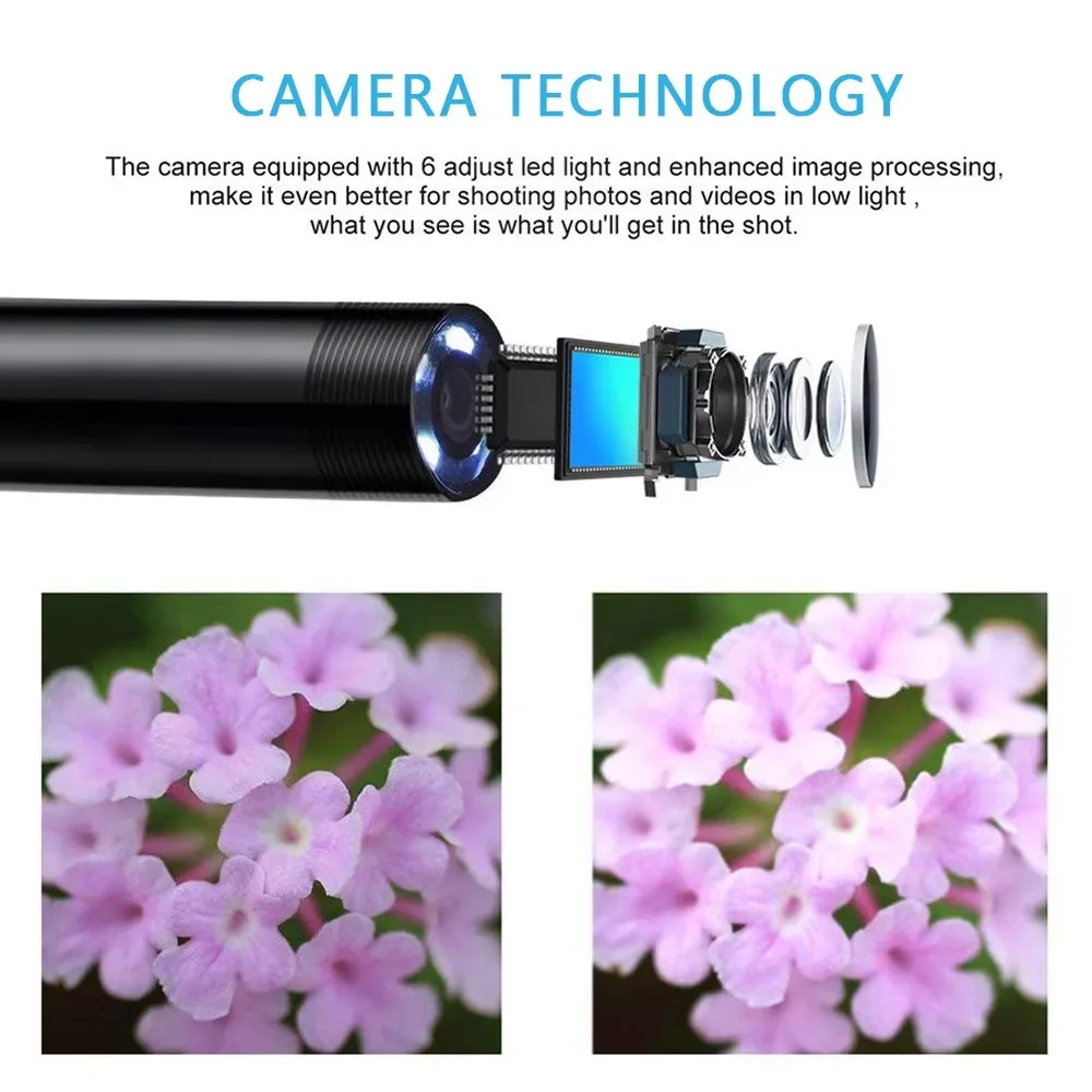 Professional 4 In 1 Endoscope HD Camera