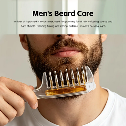 Portable Scalp Massage & Hair Oil Applicator Comb