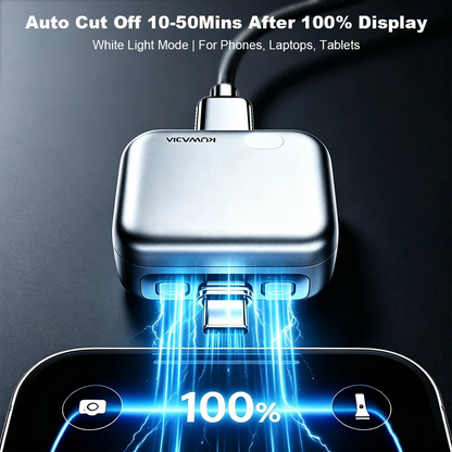 140W Universal Auto Disconnect Charger Adapter Type-C