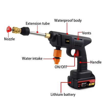 High Pressure  Car & Solar Wash Gun