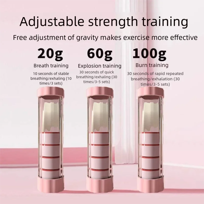 Deep Breathing Trainer Lightweight Practical Abdominal Exerciser